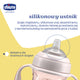 Chicco Transition Cup pierwszy kubek treningowy z miękkim ustnikiem 4m+ Beż 200ml