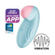 Satisfyer Tropical Tip wibrator stymulujący łechtaczkę Light Blue