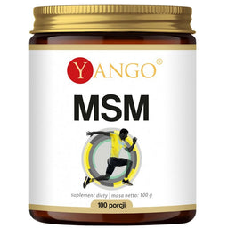 Yango MSM siarka organiczna suplement diety w proszku 100g