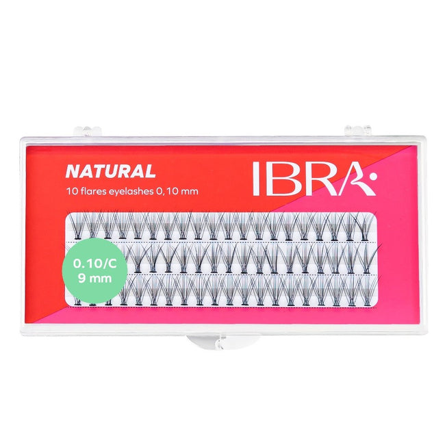 Ibra Kępki sztucznych rzęs Natural Knot-Free