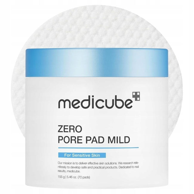 Medicube Zero Pore Pad Mild płatki złuszczające do skóry wrażliwej 70szt.
