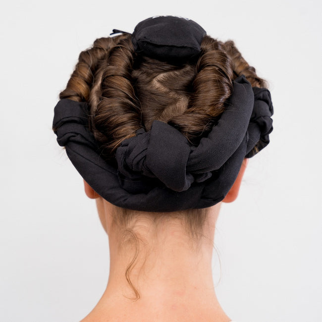 Glov CoolCurl Spider Set wałki do kręcenia włosów na zimno do włosów długiej i średniej długości Black 4szt