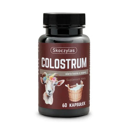 Skoczylas Colostrum siara kozia z pigwą suplement diety 60 kapsułek