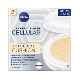 Nivea Expert Finish Cellular 3in1 Care Cushion krem-podkład w poduszce SPF