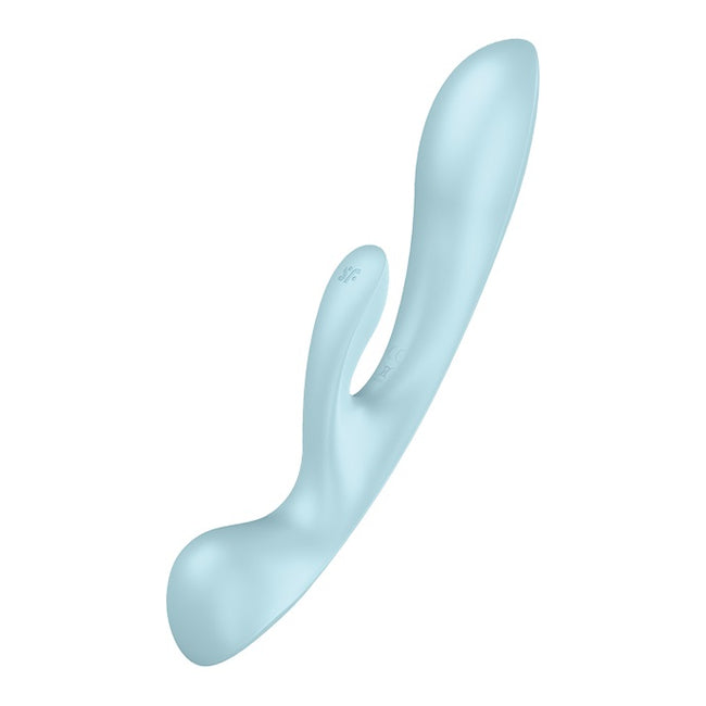 Satisfyer Triple Oh wielofunkcyjny wibrator Light Blue