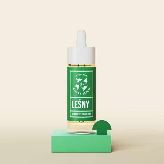 Mydlarnia Cztery Szpaki Olejek do brody Leśny 30ml