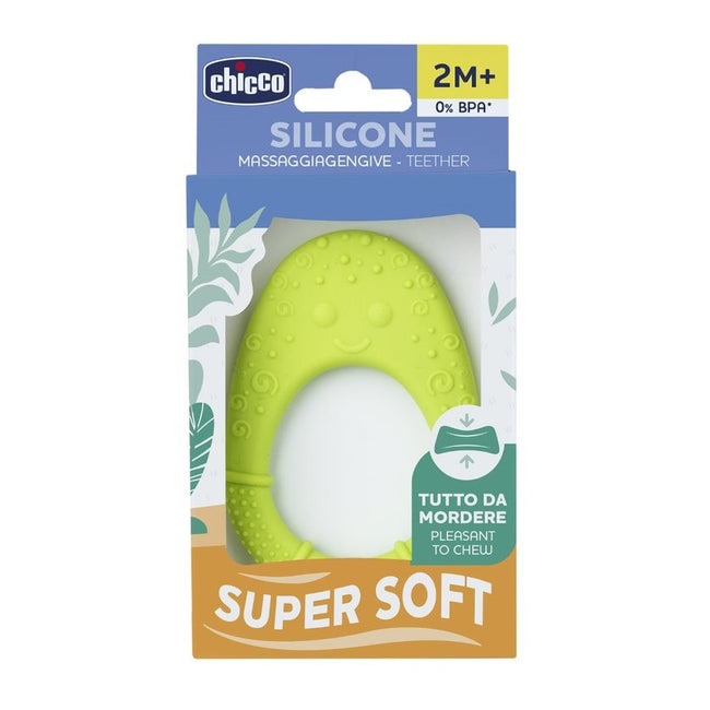Chicco Gryzak silikonowy miękki Awokado 2m+
