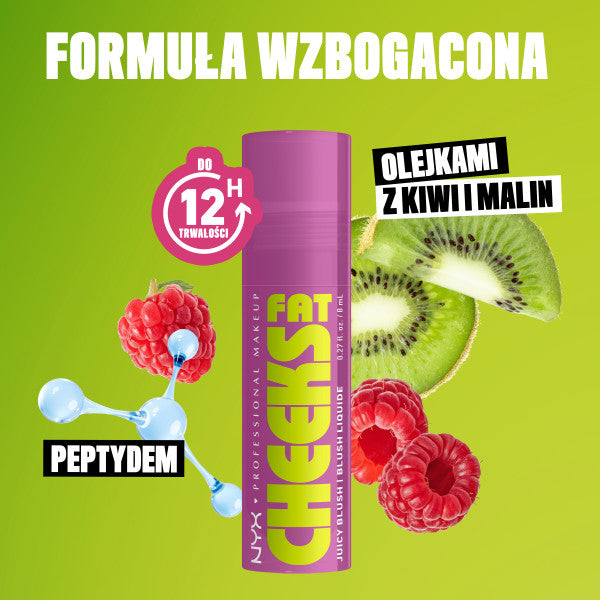 NYX Professional MakeUp Fat Cheeks róż do policzków w płynie