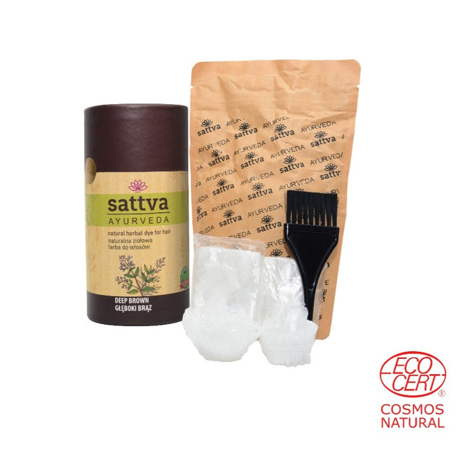 Sattva Natural Herbal Dye for Hair naturalna ziołowa farba do włosów
