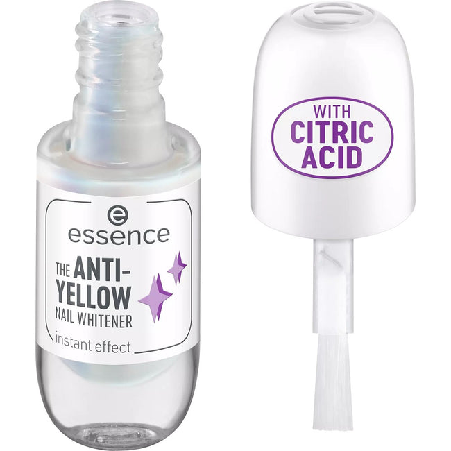 Essence The Anti-Yellow wybielający lakier do paznokci 8ml