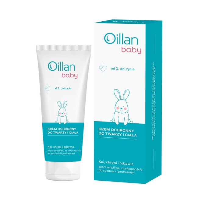 Oillan Baby krem ochronny do twarzy i ciała 75ml
