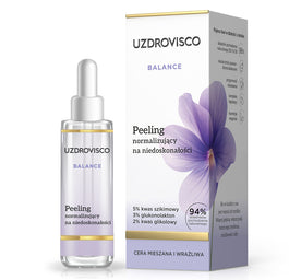UZDROVISCO Balance peeling normalizujący na niedoskonałości 30ml