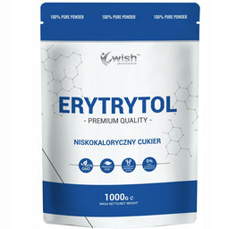 WISH Pharmaceutical Erytrytol niskokaloryczny cukier 1000g