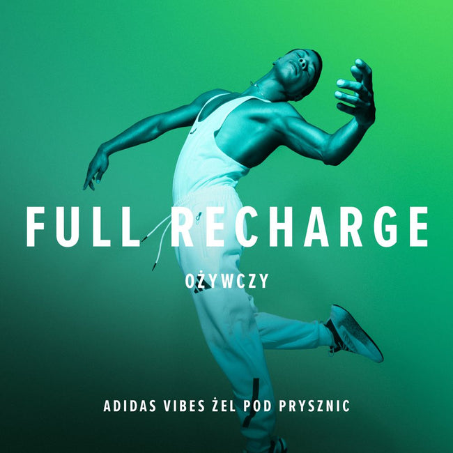 Adidas Vibes Full Recharge odświeżający żel pod prysznic 400ml