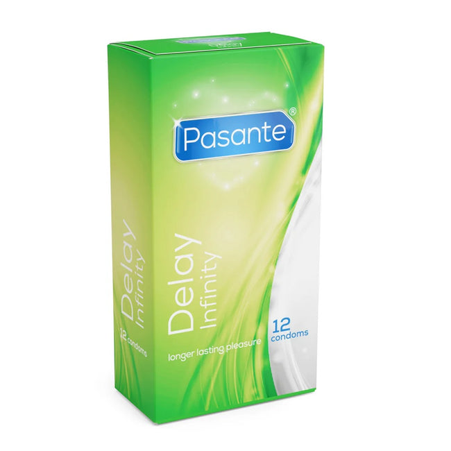 Pasante Delay Infinity prezerwatywy opóźniające wytrysk 12szt