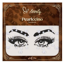 Lovely Pearlccino Face Jewels samoprzylepne perełki na twarz