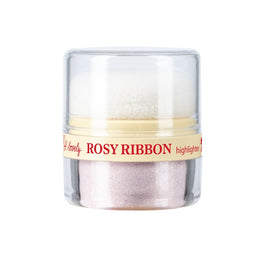 Lovely Rosy Ribbon Highlighter sypki rozświetlacz do twarzy i ciała