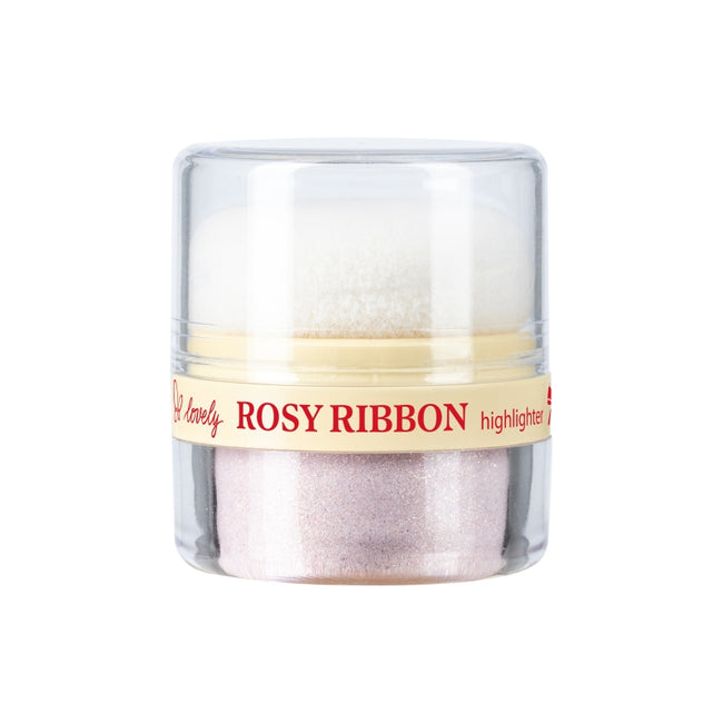 Lovely Rosy Ribbon Highlighter sypki rozświetlacz do twarzy i ciała