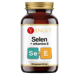 Yango Selen + witamina E suplement diety 90 kapsułek