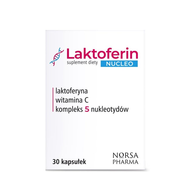 Norsa Pharma Laktoferin Nucleo suplement diety 30 kapsułek