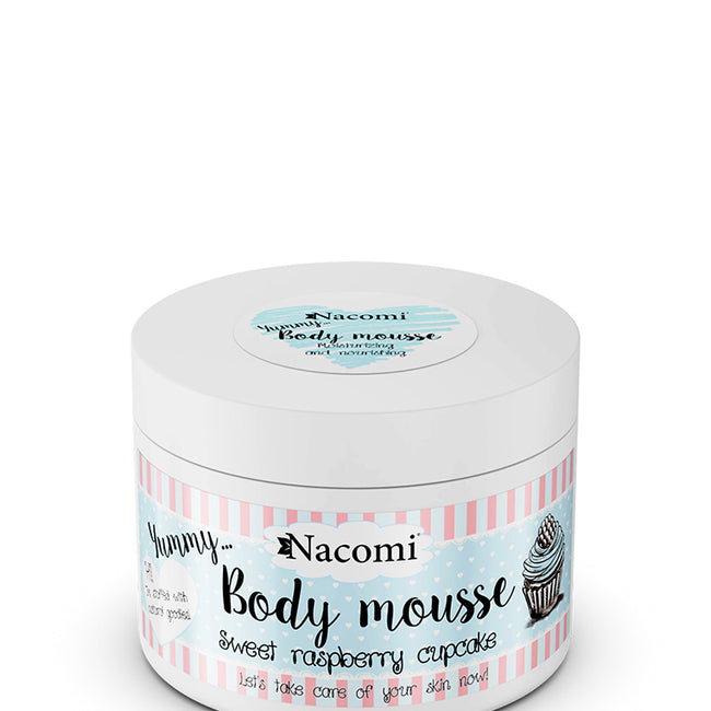 Nacomi Body Mousse mus do ciała Malinowa Babeczka 180ml