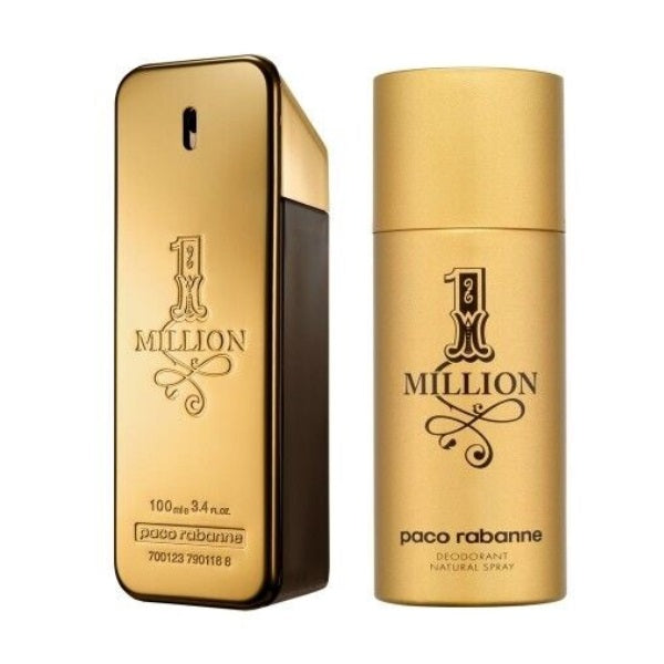Paco Rabanne 1 Million Men zestaw woda toaletowa spray 100ml + dezodorant spray 150ml