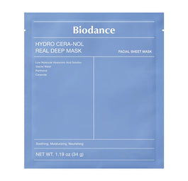 Biodance Hydro Cera-Nol Real Deep Mask maska do twarzy w płachcie 34g
