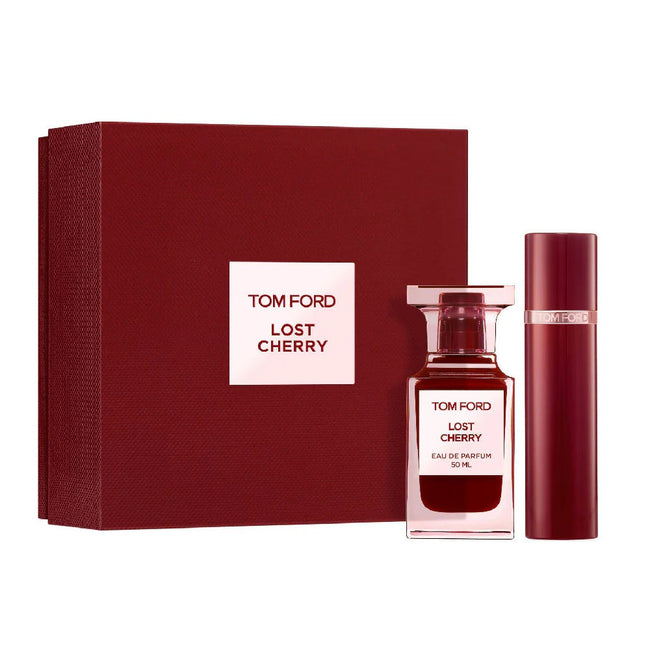 Tom Ford Lost Cherry zestaw woda perfumowana spray 50ml + woda perfumowana spray 10ml