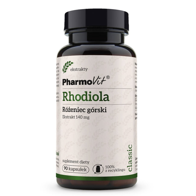 Pharmovit Rhiodola Różeniec górski suplement diety 90 kapsułek