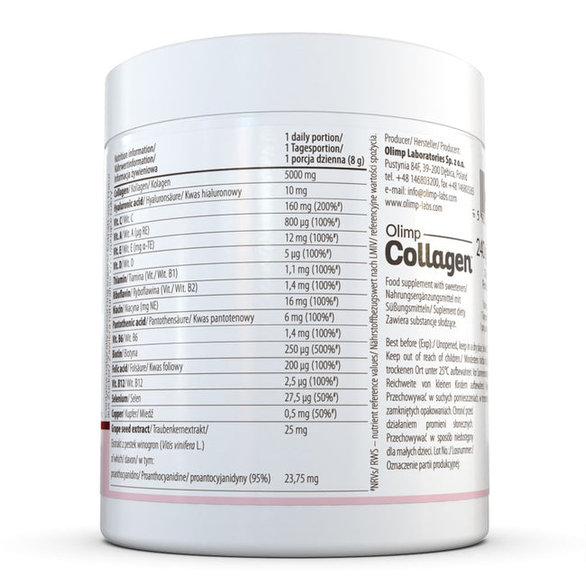 Olimp Labs Olimp Collagen kolagen suplement diety smak arbuzowy 240g