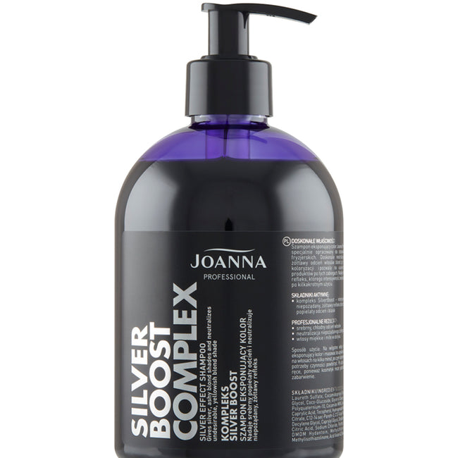 Joanna Professional Silver Boost Complex szampon eksponujący kolor 500g