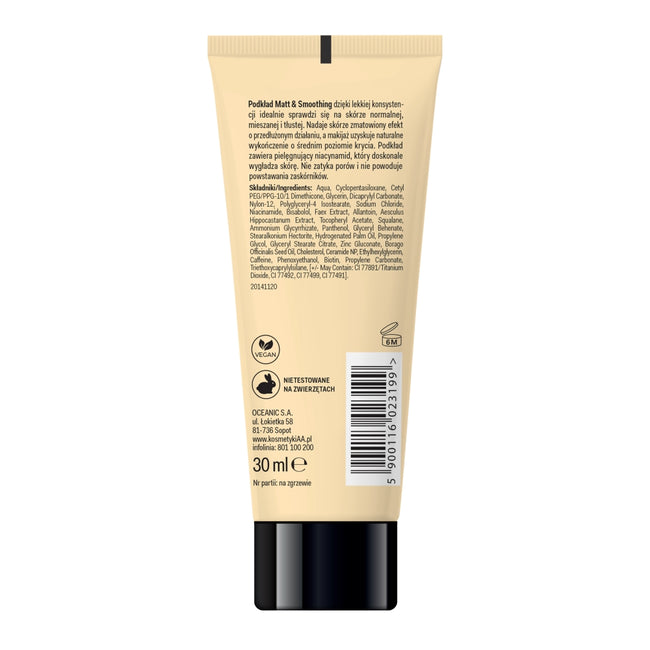 AA Make Up Matt podkład matująco-wygładzający 103 Light Beige 30ml