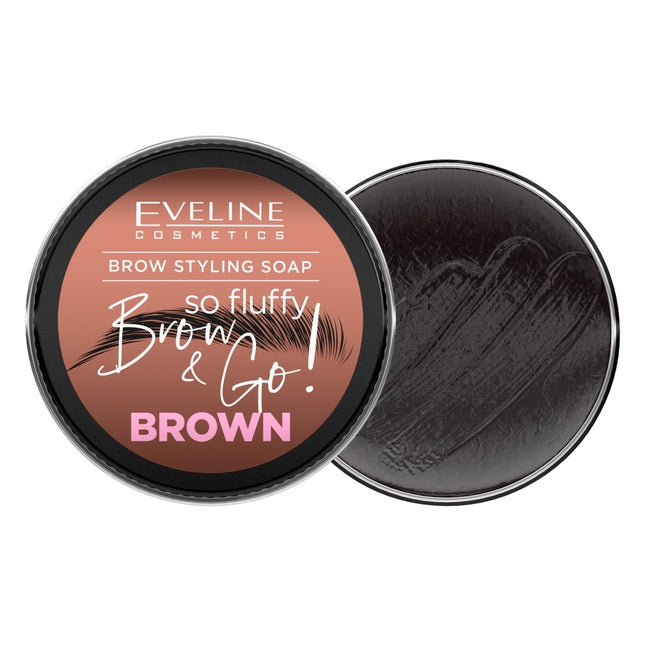 Eveline Cosmetics Brow&Go! mydło do stylizacji brwi