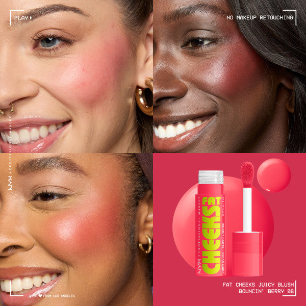 NYX Professional MakeUp Fat Cheeks róż do policzków w płynie