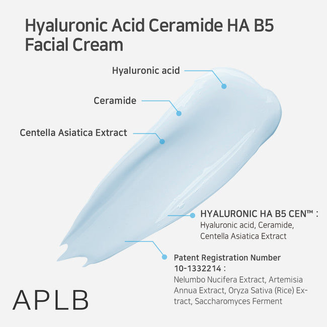 APLB Hyaluronic Acid Ceramide HA B5 Facial Cream odżywczy krem do twarzy 55ml