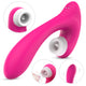 S-HANDE Dawn stymulator łechtaczki z 9 trybami wibracji Red Rose