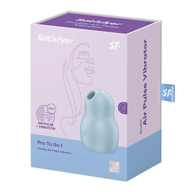 Satisfyer Pro To Go 1 masażer łechtaczki Blue