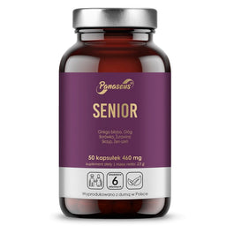 Panaseus Senior suplement diety 50 kapsułek