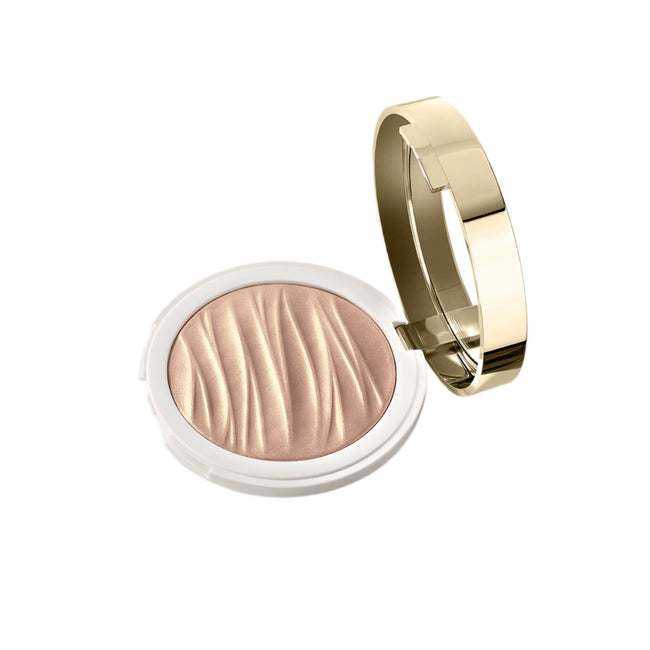 KIKO Milano Gold Reflections Gleaming Waves All Over Highlighter wypiekany puder rozświetlający do twarzy oczu i dekoltu