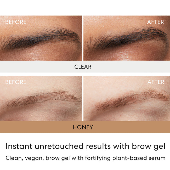 bareMinerals Strength & Length Serum-Infused Brow Gel żel do brwi z wzmacniającym serum