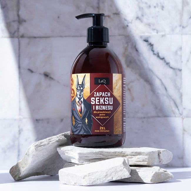 LaQ Żel pod prysznic dla mężczyzn 8w1 Zapach Seksu i Biznesu 500ml
