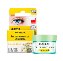 Floslek Żel ze świetlikiem lekarskim i rumiankiem do powiek i pod oczy 10g