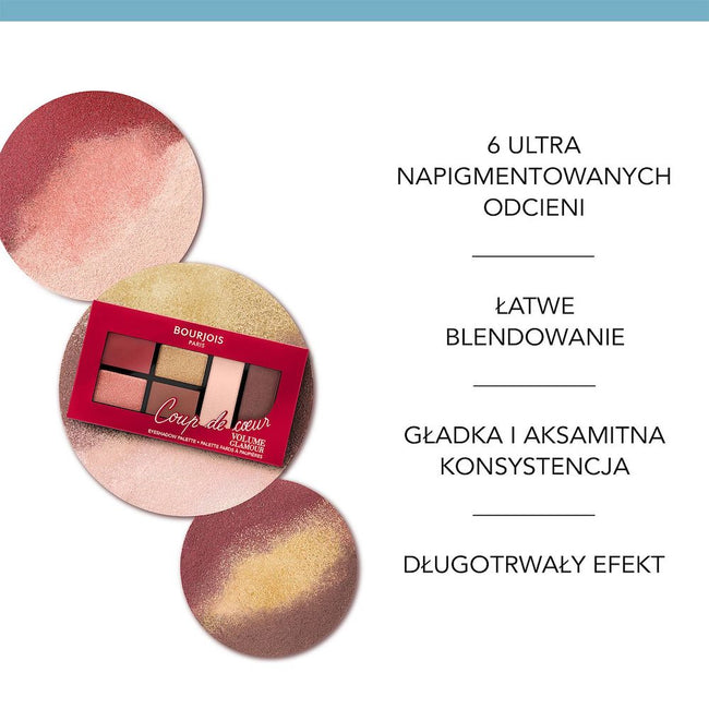 Bourjois Volume Glamour Eyeshadow Palette paleta cieni do powiek