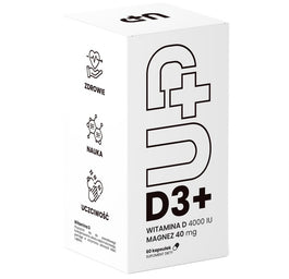 UP Health Pharma D3+ suplement diety 60 kapsułek