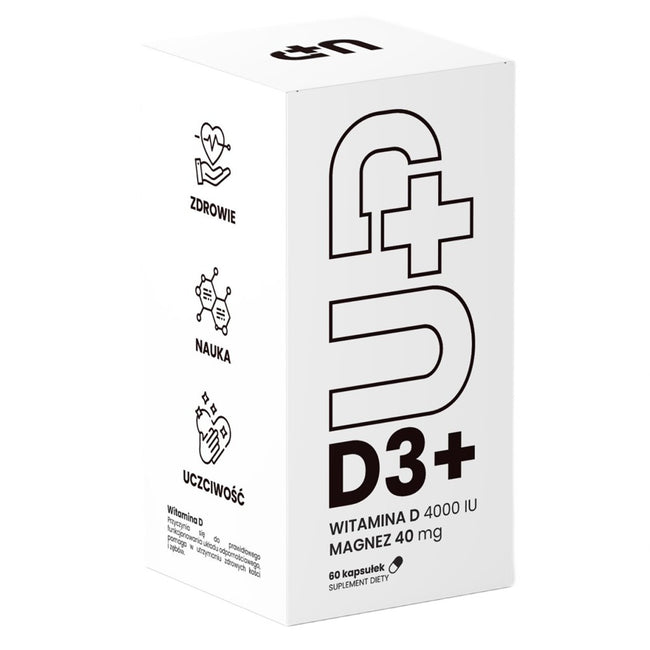UP Health Pharma D3+ suplement diety 60 kapsułek