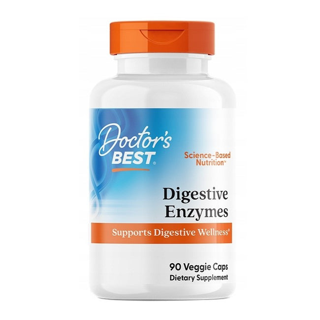 Doctor's Best Digestive Enzymes suplement diety 90 vege kapsułek