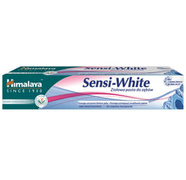 Himalaya Sensi-White ziołowa pasta wybielająca na wrażliwe i krwawiące dziąsła 75ml