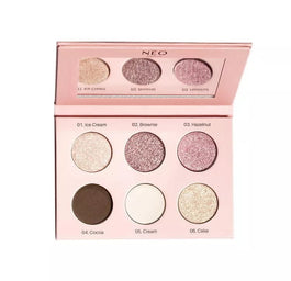 NEO MAKE UP Eyeshadow Palette paleta cieni prasowanych