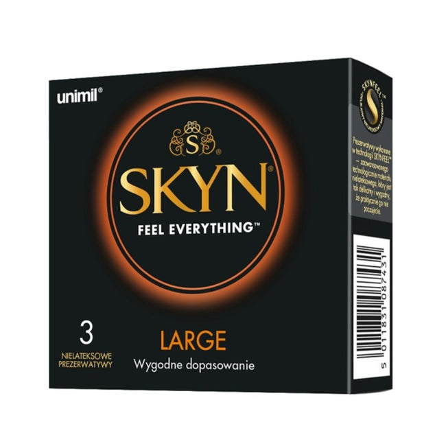SKYN Large nielateksowe prezerwatywy 3szt
