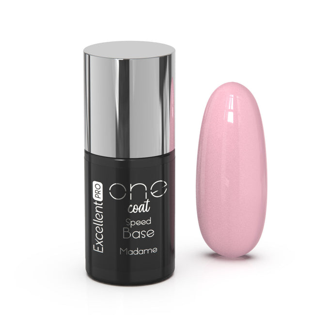 Excellent PRO One Coat Speed Base kryjąca baza hybrydowa Madame 7g